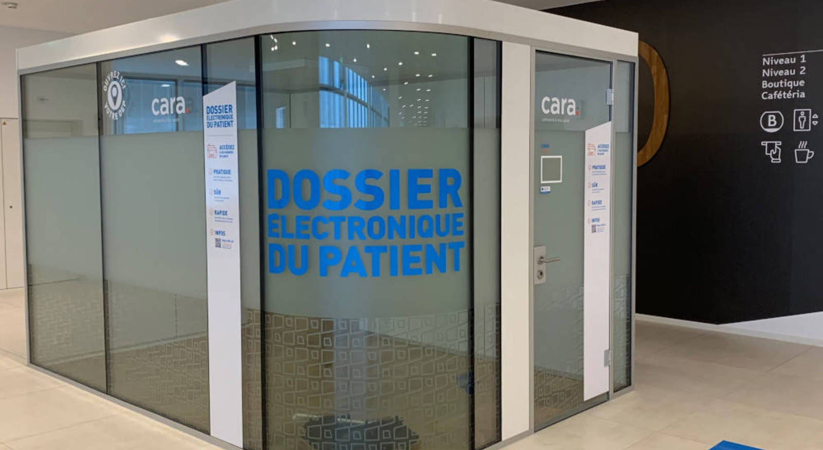 Neues Eröffnungsbüro im Hôpital Riviera Chablais